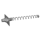 ALRE - Schutzwendel 200mm Stahl vernickelt Durchmesser InnenxAußen 105x17mm