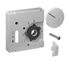 ALRE - Deckelset für Raumtemperaturregler RTBSU 50x50 reinweiß (RAL9010) glänzend