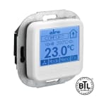 ALRE - BACnet Raumregler UP 230VAC Abdeckung passend zu BUSCH-JAEGER Reflex SI/SI Linear reinweiß glänzend