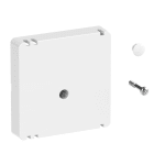 ALRE - Deckelset f. Raumtemperaturregler RTBSU/FTR 50x50 reinweiß (RAL9010) glänzend