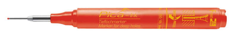 PICA-MARKER - Pica INK Tieflochmarker rot