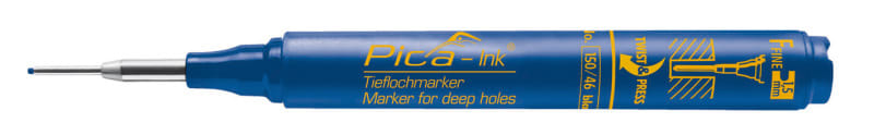 PICA-MARKER - Pica INK Tieflochmarker blau