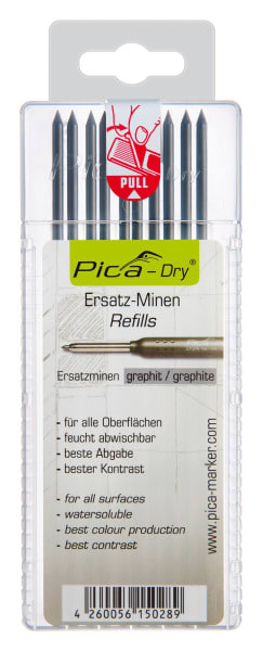 PICA-MARKER - Pica DRY Minen-Set Graphit