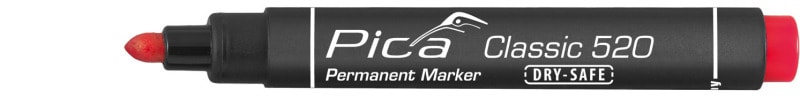 PICA-MARKER - Pica Permanentmarker 1-4 mm rot
