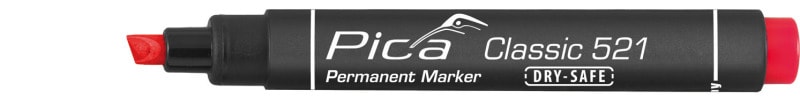 PICA-MARKER - Pica Permanentmarker 2-6 mm, rot