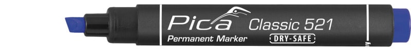 PICA-MARKER - Pica Permanentmarker 2-6 mm, blau