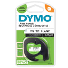 DYMO - DYMO Original Schriftband für LetraTag, Papier, schwarz auf weiss