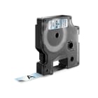 DYMO - DYMO D1-Schriftband, 12 mm x 7 m, schwarz auf transparent