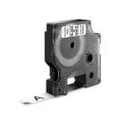 DYMO - DYMO D1-Schriftband, 12 mm x 7 m, schwarz auf weiß