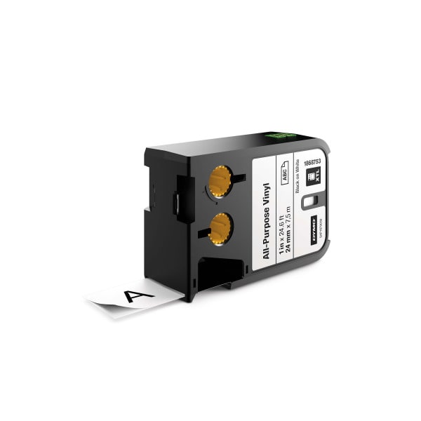 DYMO - DYMO XTL Schriftband, Vinyl, endlos 24mm x 7m, sw/ws