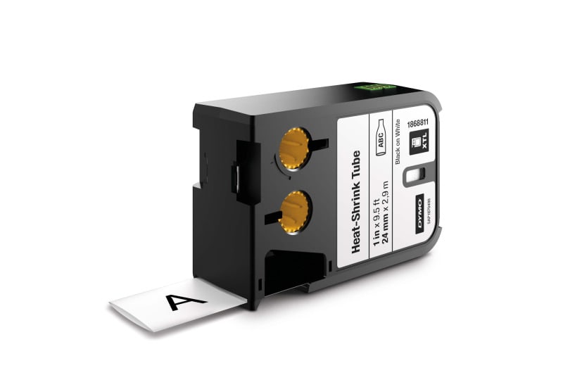DYMO - DYMO XTL Heißschrumpfschlauch, endlos 24mm x 2,70m, sw/ws