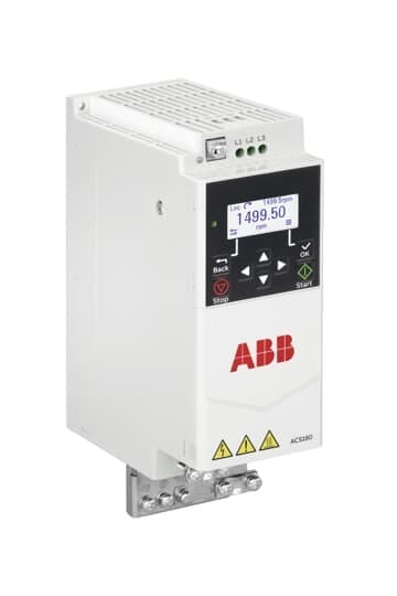 ABB DRIVES - ACS180-04S-06A9-1 PN: 1.1 kW, IN: 6.9 A