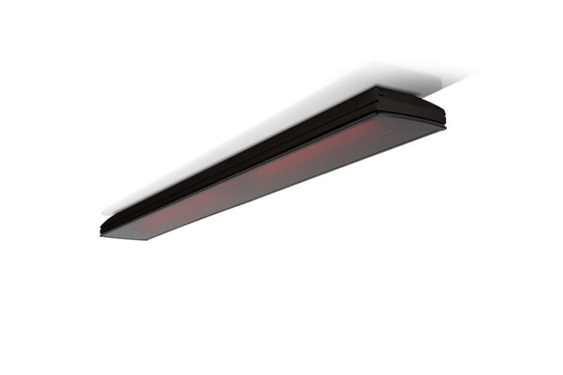 HEATSCOPE - Glasheizstrahler Vision 3200W Korpus schwarz Front schwarz