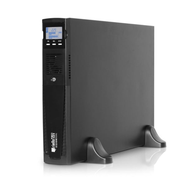 RIELLO UPS - USV Anlage Line Interactive, Rack/Tower 1100VA/990W 5min.