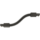 SG LEUCHTEN - ZIP 230V Flexibler Verbinder schwarz mit Stromführung für 1-Phasen-Schiene