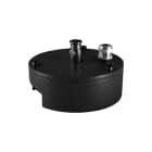 SG LEUCHTEN - WAX Wanddose IP66, schwarz