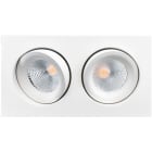 SG LEUCHTEN - JUNISTAR LUX SQUARE 2X weiß 2x7W LED 4000K