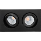 SG LEUCHTEN - JUNISTAR LUX SQUARE 2X schwarz 2x7W LED 2700K