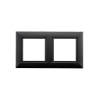 SG LEUCHTEN - SOFT SQUARE Rahmen 2fach schwarz