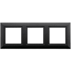SG LEUCHTEN - SOFT SQUARE Rahmen 3fach schwarz
