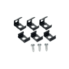 SG LEUCHTEN - SlimLine Befestigungsklammern schwarz (Sparepart)