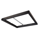 SG LEUCHTEN - SENSE ANBAURAHMEN 600x600 schwarz