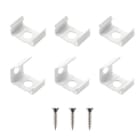 SG LEUCHTEN - SlimLine Befestigungsklammern weiß (Sparepart)