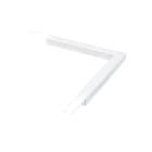 SG LEUCHTEN - STRIPLINE PROFIL WEISS Anbau Ecke