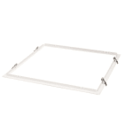 SG LEUCHTEN - SENSE EINBAURAHMEN WEISS 600x600 (mit Federn für ''leichte'' Panels)