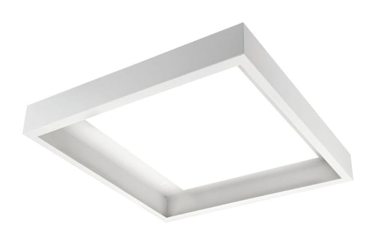 SG LEUCHTEN - Sense Basic 625x625 Aufbaurahmen Stahl
