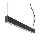 SG LEUCHTEN - Inspire 1200 Schwarz prismatisch 3510lm 3000K Ra>80 Phasenabschnittsdimmung