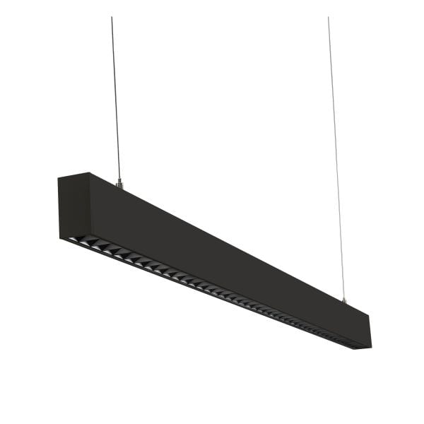 SG LEUCHTEN - Inspire Schwarz 3470lm 2700K Ra>90 Phasenabschnittsdimmung