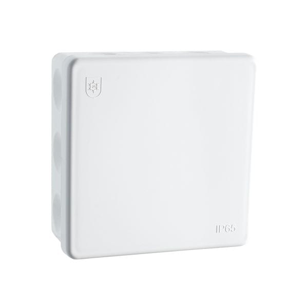 SG LEUCHTEN - IP65 Anschlussbo Weiss 100x100