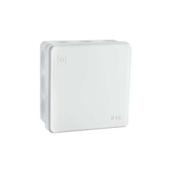 SG LEUCHTEN - IP65 Anschlussbo Weiss 85X85