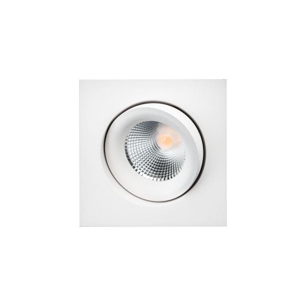 SG LEUCHTEN - Junistar Lux Square Weiss 590lm 3000K Ra 98 DALI