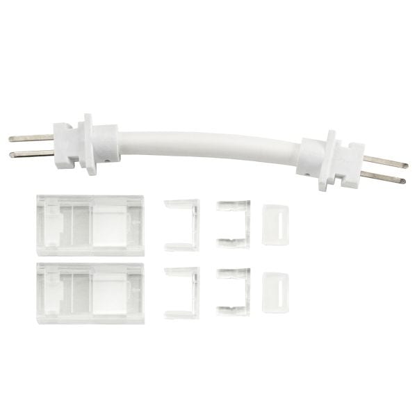 SG LEUCHTEN - Stripline 230V Outdoor 50mm Weiss Verbinder, Flexibel