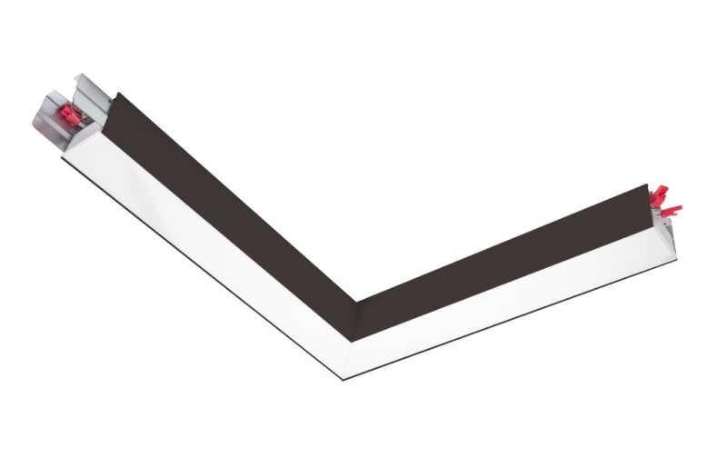 SG LEUCHTEN - LINEAL 80 CORNER D SCHWARZ 3000K/4000K DALI