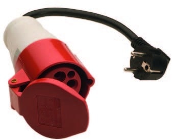 MEGGER - 415 V Adapterkabel (4-polig) für SC (CEE7/7) 16A