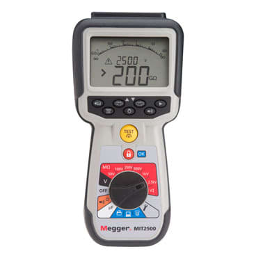 MEGGER - Isolationstester 50/100/250/500/1000/2.5kV