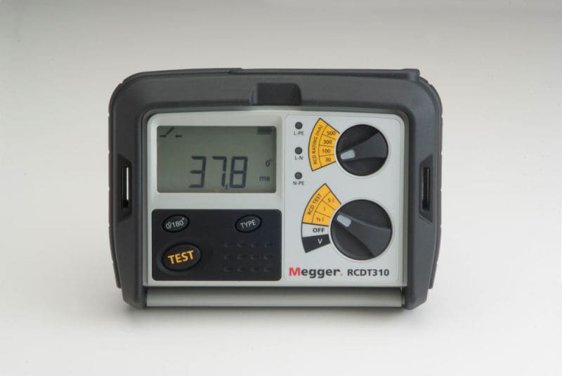 MEGGER - FI-Schutzschalterprüfgerät 100 -280V 1phasig