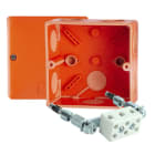 KOPOS - Abzweigdose KSK 100 orange IP 66 m. Funktionserhalt, mit 3 Klemmen