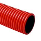 KOPOS - KOPOFLEX flexibles Kabelschutzrohr aus PE-HD rot halogenfrei DM 75mm