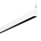 PERFORMANCE IN LIGHTING - LED-Pendelleuchte 3000K 51W DALI schwarzes Raster d+i