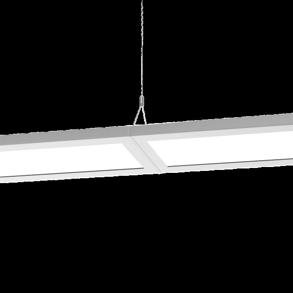 PERFORMANCE IN LIGHTING - LED-Lichtband-Pendelleuchte 3000K 54W statisch Mikroprisma d+i