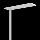 PERFORMANCE IN LIGHTING - LED-Stehleuchte 3000K 61W Lichtsensor Reflektor hochglanz d+i
