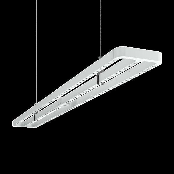PERFORMANCE IN LIGHTING - LED-Pendelleuchte 4000K 67W statisch Reflektor hochglanz d+i