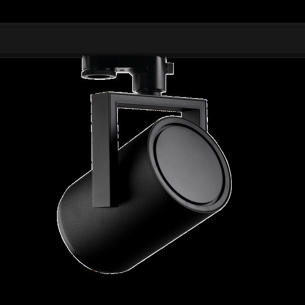 PERFORMANCE IN LIGHTING - LED-Stromschienenstrahler 4000K 35W statisch runde extrabreite Streuoptik