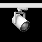 PERFORMANCE IN LIGHTING - LED-Stromschienenstrahler 4000K 20W statisch runde extrabreite Streuoptik