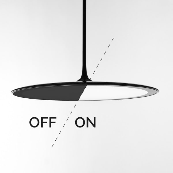 PERFORMANCE IN LIGHTING - LED-Pendelleuchte 3000K 55W DALI Glas opal
