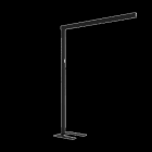PERFORMANCE IN LIGHTING - LED-Stehleuchte 4000K 71W Lichtsensor schwarzes Raster d+i